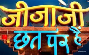 Poster of Hindi television sitcom on Sab TV, Jijaji Chhat Par Hai